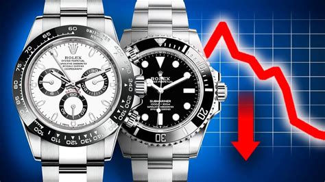 crashed rolex|rolex prices dropping.